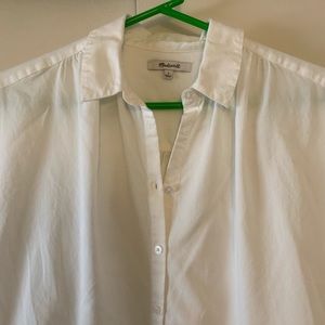 Madewell Tops - Madewell white button up blouse Madewell Tops - Madewell white button up blouse